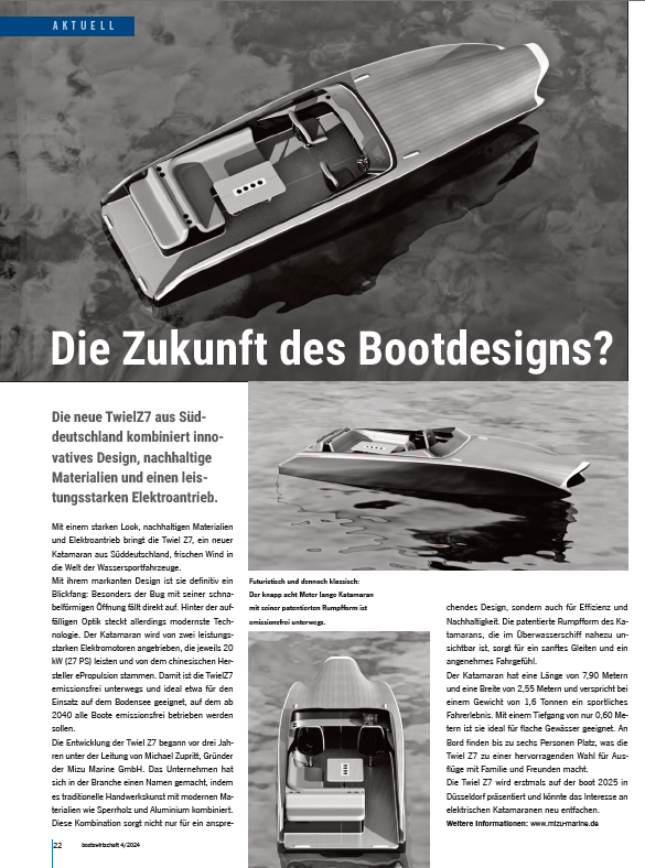 bootswirtschaft Magazin Twiel Z7 Bericht